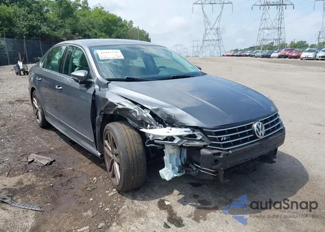 2016 Volkswagen Passat 1.8T R-Line from USA, damaged, VIN 1VWAT7A36GC066314